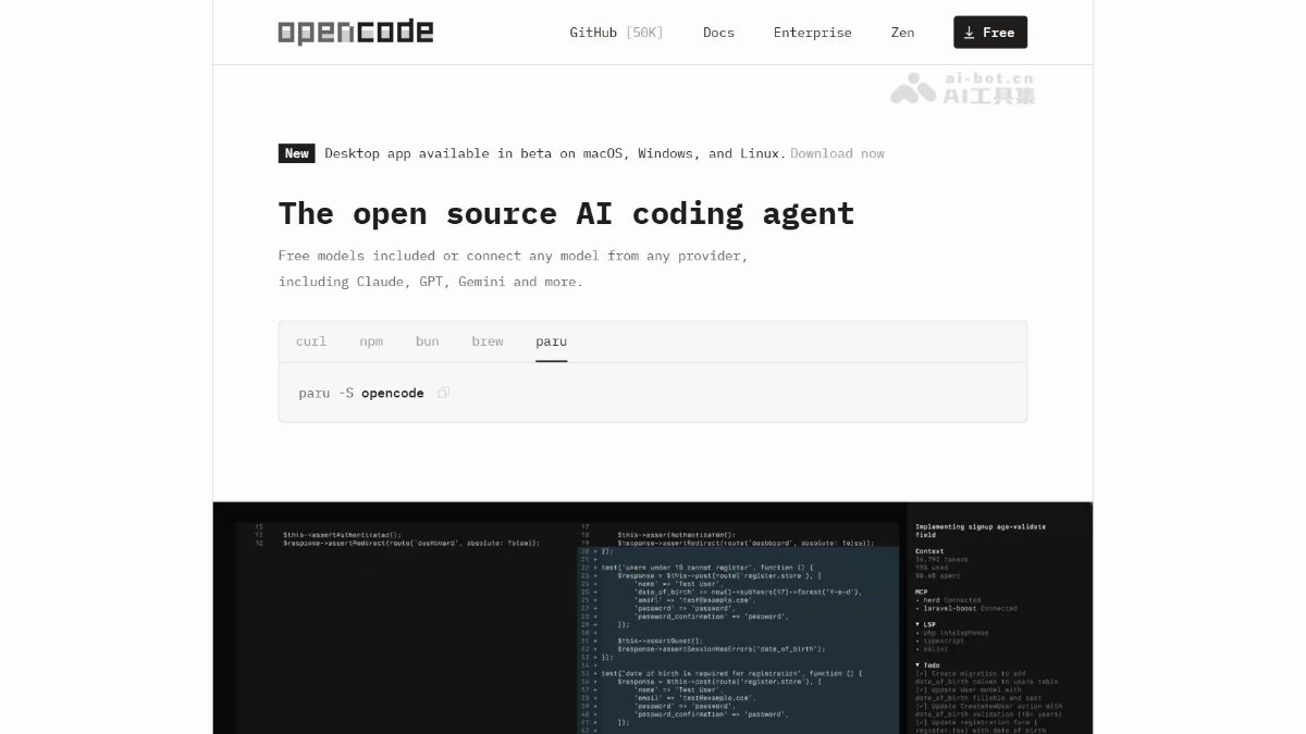 OpenCode-website-2